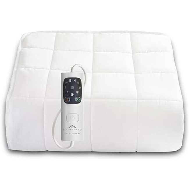 Dreamland Organic Cotton Electric Blanket Double with Single Control